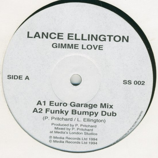 LANCE ELLINGTON - GIMME LOVE