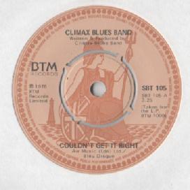 Climax Blues Band - Couldnt Get It Right
