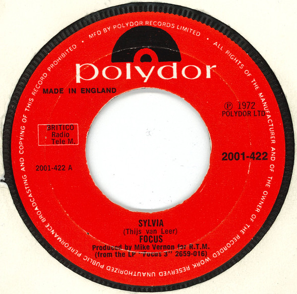 Focus - Sylvia  House Of The King