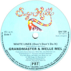 Grandmaster  Melle Mel - White Lines Dont Dont Do It