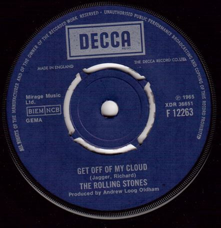 Rolling Stones The - Get Off Of My Cloud  The Singer Not The Song