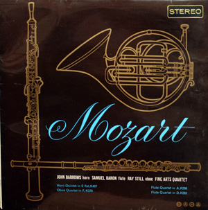 Mozart - Horn Quintet Oboe Quartet Flute Quartets