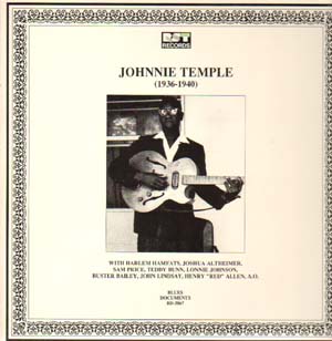 JOHNNIE TEMPLE - (1936-1940) (Pre-War Blues)