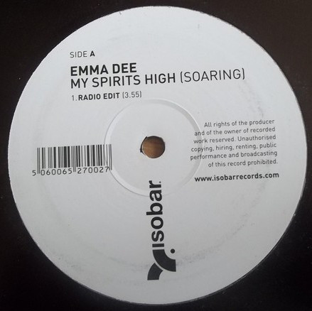 Emma Dee - My Spirits High Soaring