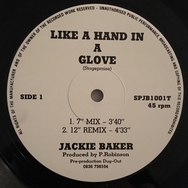 Jackie Baker - Like A Hand In A Glove