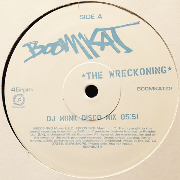 Boomkat - The Wreckoning DJ Monk Disco Mix