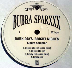 Bubba Sparxxx - Dark Days Bright Nights Album Sampler