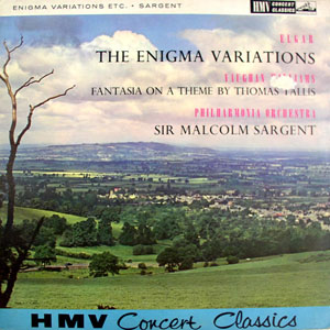 Elgar Vaughan Williams Philharmonia OrchSargent - Enigma Variations Etc