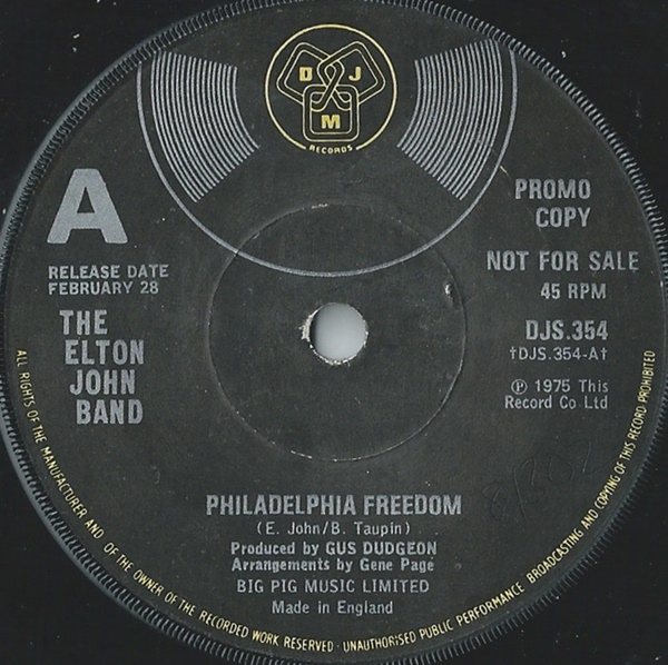 Elton John Band The - Philadelphia Freedom