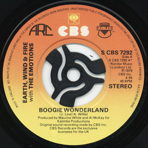 Earth Wind  Fire With Emotions The - Boogie Wonderland