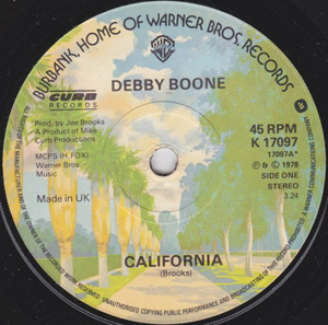 Debby Boone - California