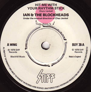 Ian Dury And The Blockheads ? - Hit Me With Your Rhythm Stick