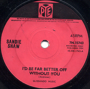 Sandie Shaw - Id Be Far Better Of Without You