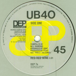 UB40 - Red Red Wine