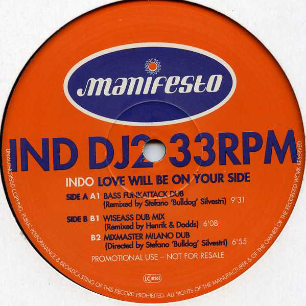 INDO - LOVE WILL BE ON YOUR SIDE