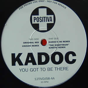 KADOC - YOU GOT TO BE THERE