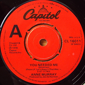 Anne Murray - You Needed Me