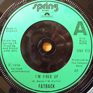 Fatback - Im Fired Up