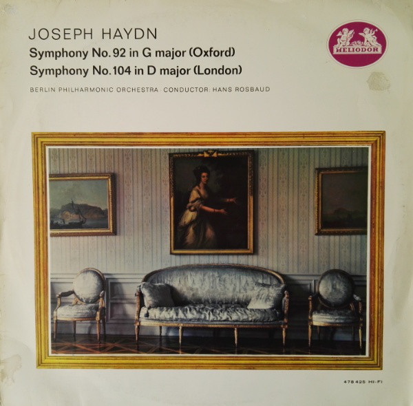 Haydn - Berlin Phil.- Hans Rosbaud - Symp. No 92 G Major / No. 104 D Major