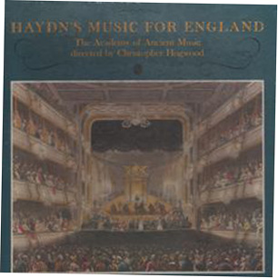 HAYDN - CHRISTOPHER HOGWOOD - MUSIC FOR ENGLAND