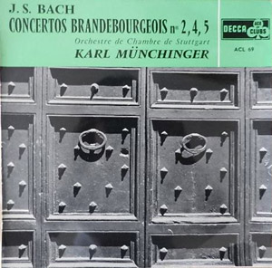 JS Bach Orchestre de Chambre de Sttutgart - Concertos Brandebourgeois Nos 2 4  5