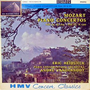 Mozart Eric Heidsieck  Paris Cons Orch - Piano Concertos