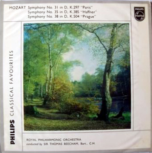 Mozart  Beecham  Royal Phil Orch - Symp Nos 31 35  38 in D