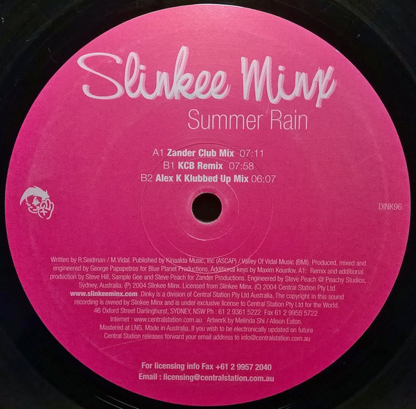 Slinkee Minx - Summer Rain
