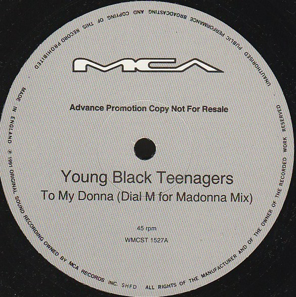 Young Black Teenagers - To My Donna Remix