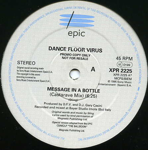 Dance Floor Virus - Message In A Bottle