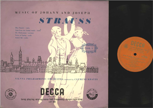 JOHANN AND JOSEPH STRAUSS - MUSIC OF JOHANN AND JOSEPH STRAUSS VOL1