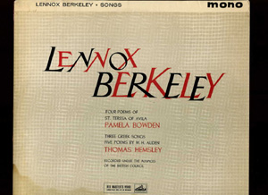 Lennox Berkeley - 4 Poems of St Teresa  3 Greek Songs
