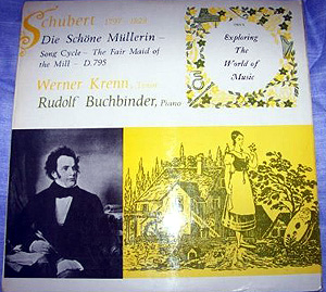  Schubert  - WERNER KRENN / RUDOLF BUCHBINDER - Die Schone Mullerin