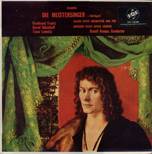Wagner Ferdinand Frantz Bernd Aldenhoff - Die Meistersinger Abridged
