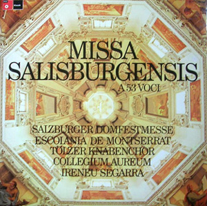 Escolania De Montserrat  Tlzer Knabenchor - Missa Salisburgensis