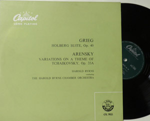 Grieg Arensky  Harold Burns - Holberg Suite op40