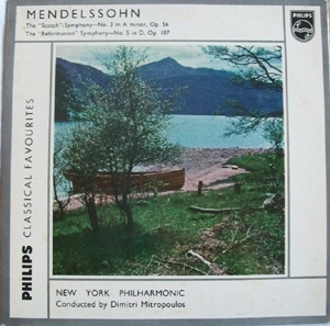 Mendelssohn  New York Phil  Mitropolous - Scotch Symp   Reformation Symp