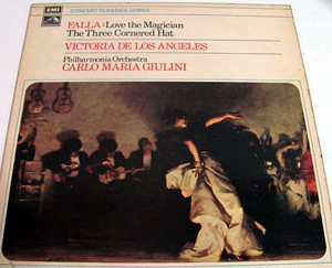 Falla  GIULINI PHILHARMONIA ORCHESTRA - Love Magician  Three Cornered Hat