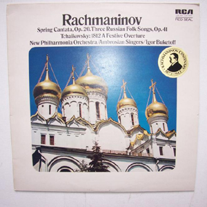 Rachmaninov - New Phil. Ambrosian Singers - Spring Cantata Op. 20 - 3 Russian Folk songs