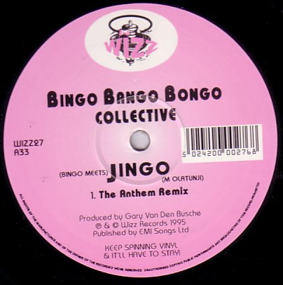 Bingo Bango Bongo Collective -  Bingo Meets Jingo