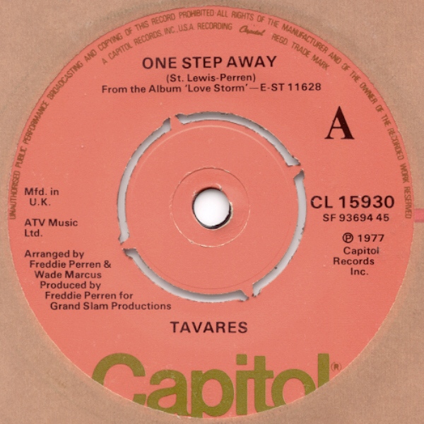 Tavares - One Step Away
