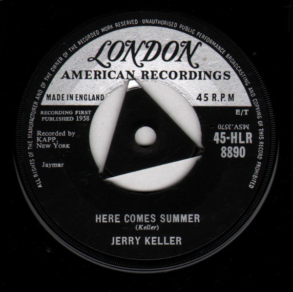 Jerry Keller - Here Comes Summer