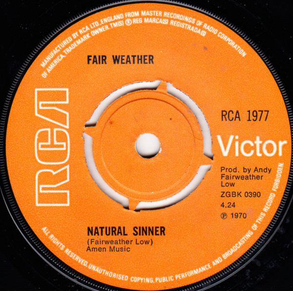 Fair Weather - Natural Sinner