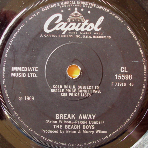 Beach Boys - Break Away  Celebrate The News