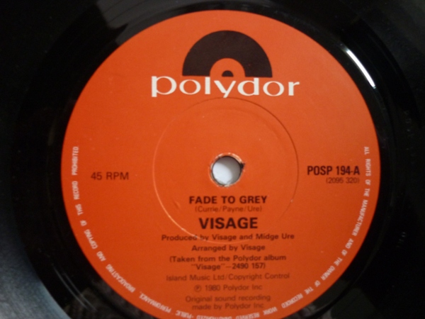Visage - Fade To Grey