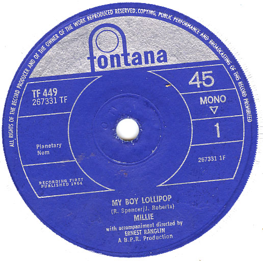 Millie - My Boy Lollipop