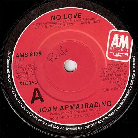 Joan Armatrading - No Love