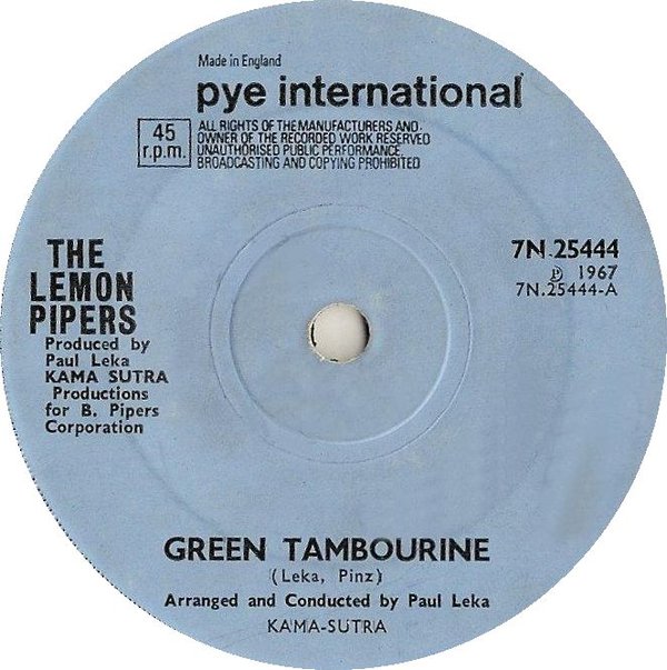 Lemon Pipers The - Green Tambourine