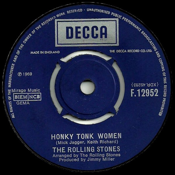 Rolling Stones The - Honky Tonk Women Cant Always Get What You Want