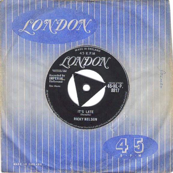 Ricky Nelson - Its Late